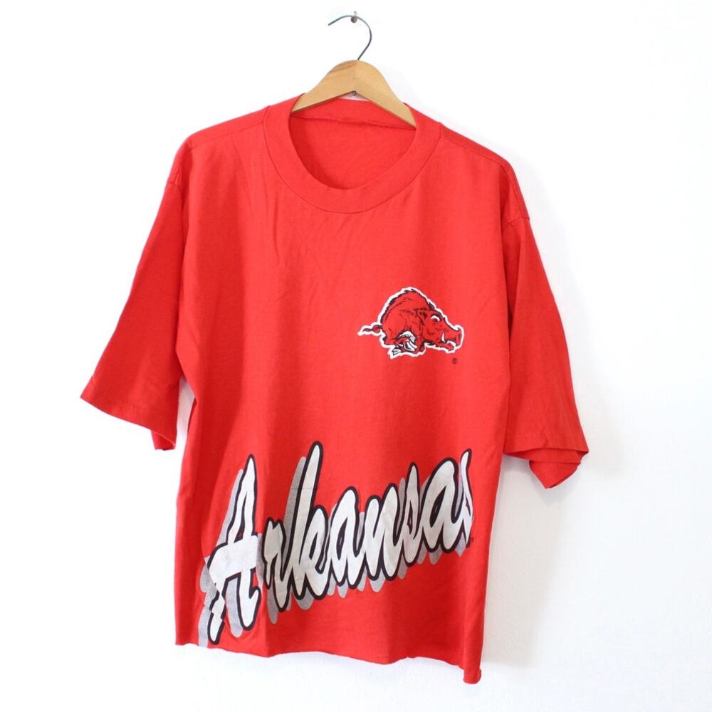 Vintage University of Arkansas Razorbacks T Shirt XL